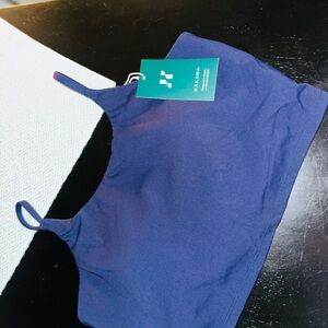 Halara sports bra / top size XL dark blue (READ)
